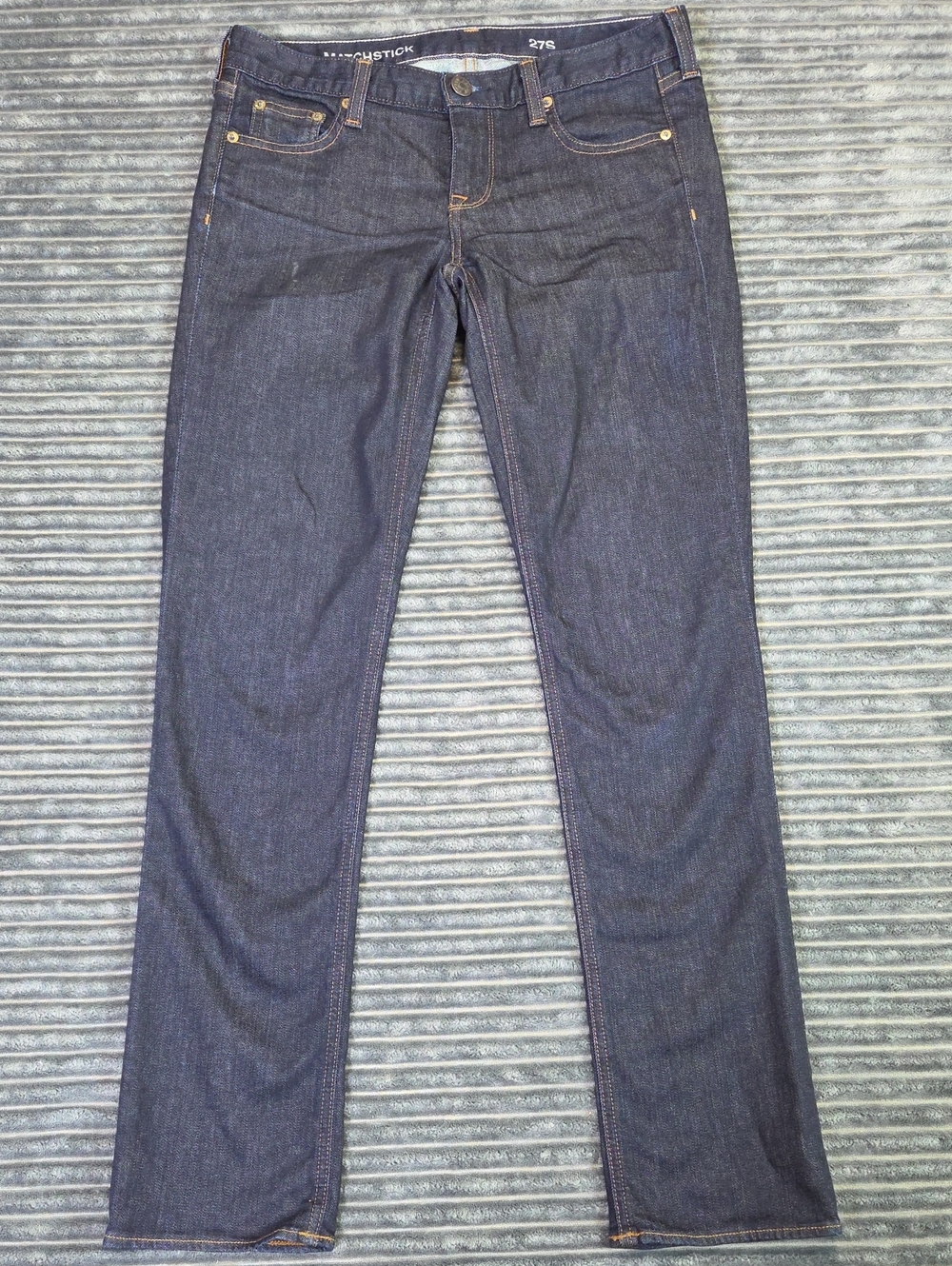 J. Crew Matchstick Dark Indigo Straight Leg Jeans